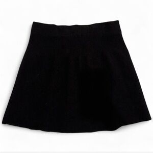 Zara A Line Sweater Mini Skirt